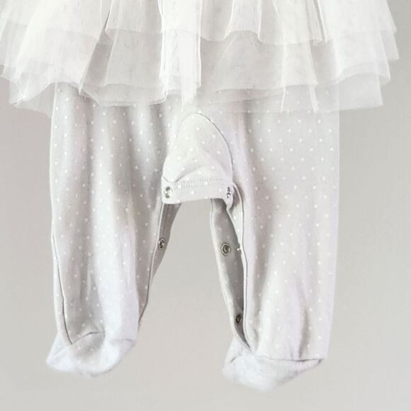 NWT Baby Starters Leopard Luxe Ballet Onesie/Footie - Picture 5 of 6